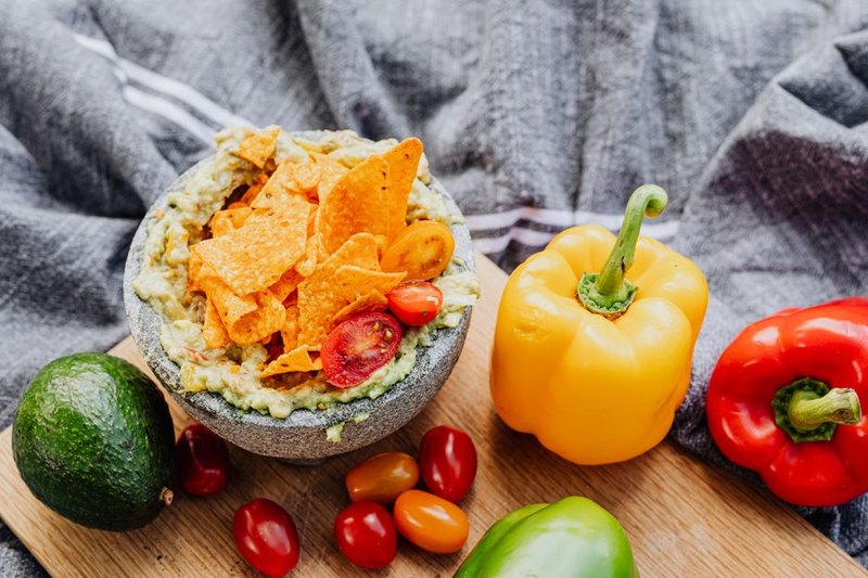 Nachos con toppings